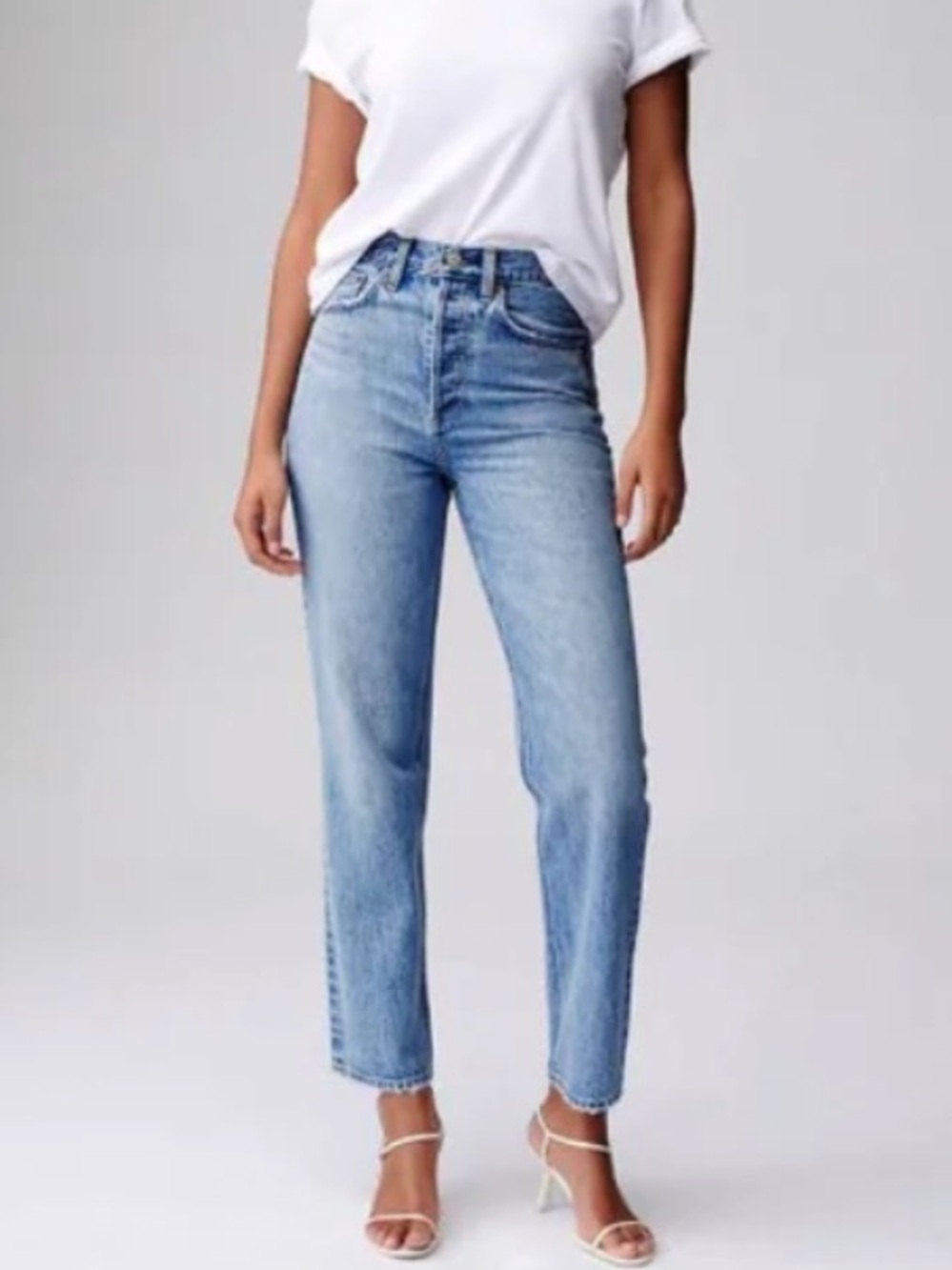034 DENIM FORUM The Joni High Rise Loose Jeans *diff wash